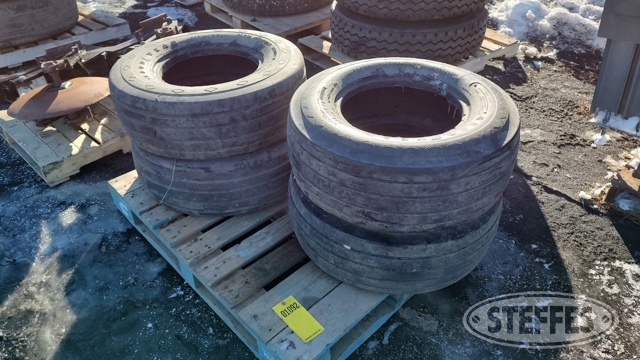 (4) Goodyear 11L-15 tires